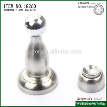 high quality stainless steel/rubber door stopper